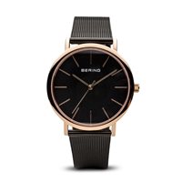 Montre Bering Femme Classic Collection in Acier plaqué or rose 13436-166 - 13436-166
